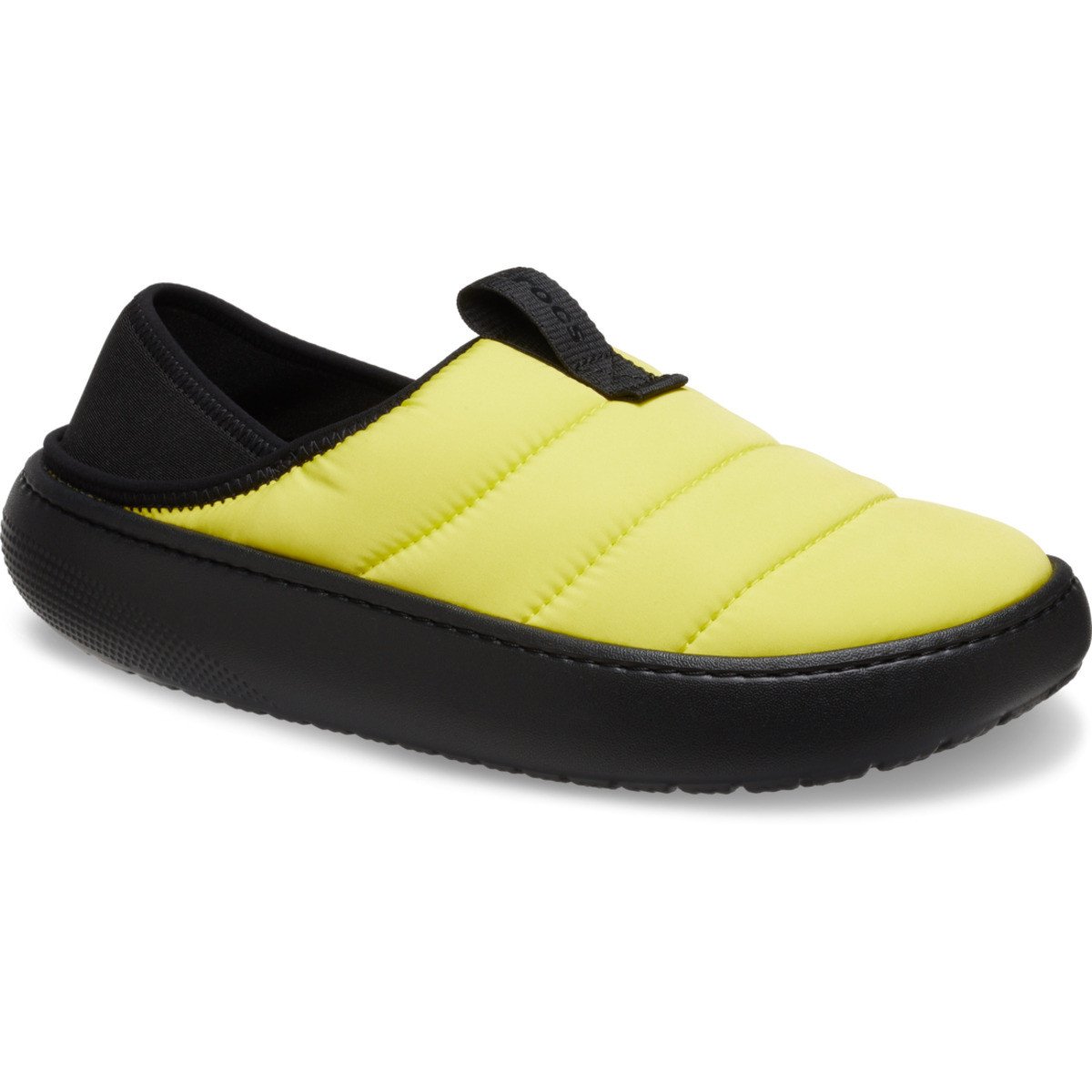 Papuci Crocs Classic Puff Moc Galben - Cyber Yellow/Multi - 1 | YEO