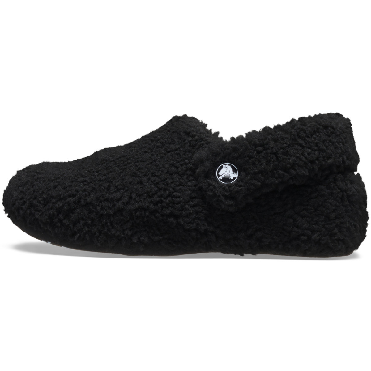 Papuci Crocs Classic Cozzzy Slipper Kids Negru - Black - 2 | YEO