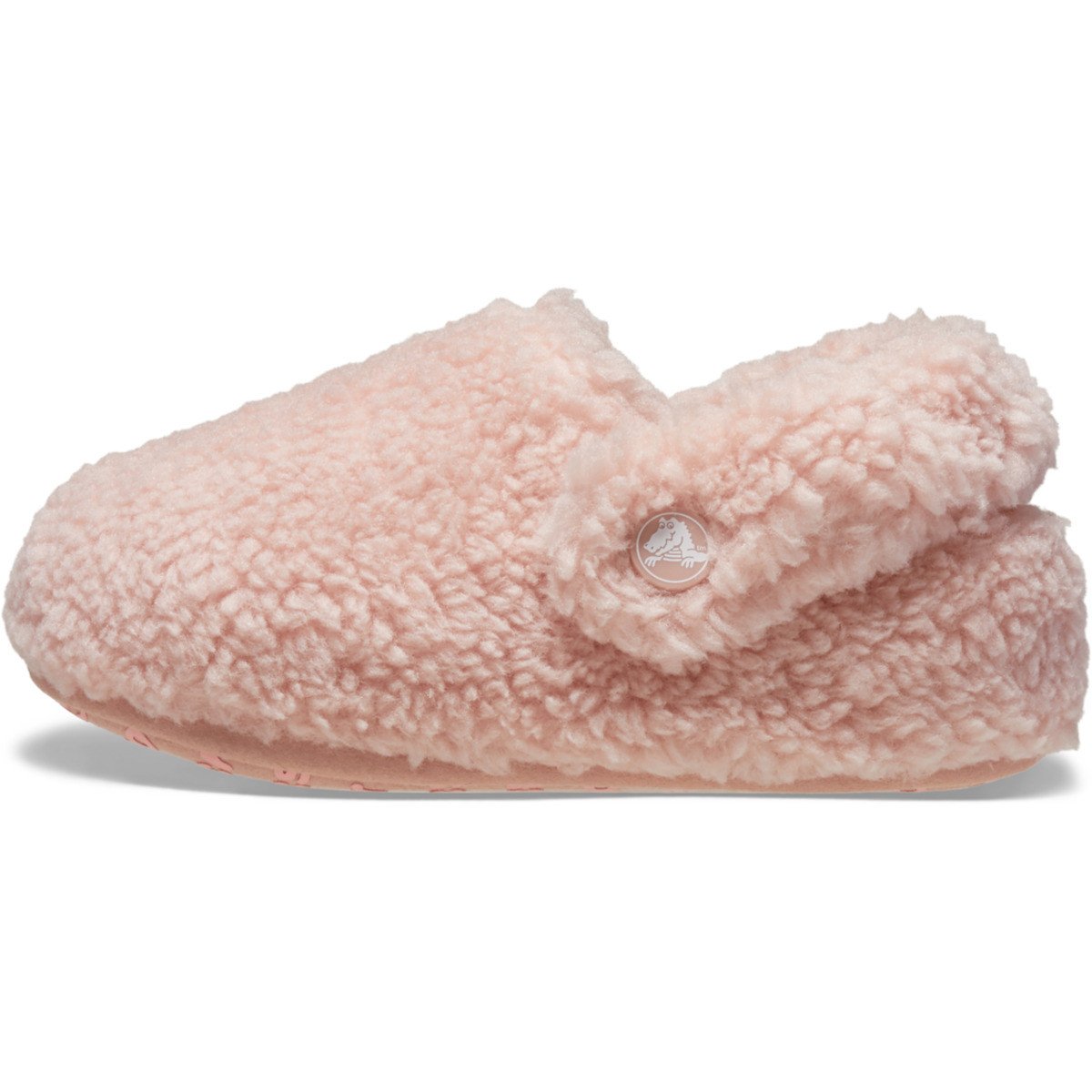 Papuci Crocs Classic Cozzzy Slipper Kids Roz - Pink Clay - 2 | YEO