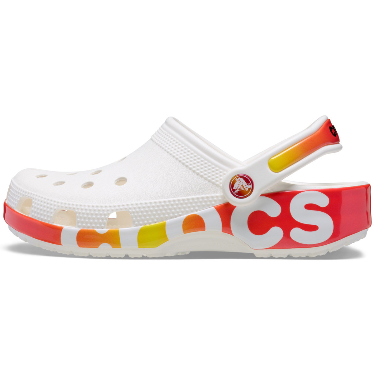 Saboti Crocs Classic Reflector Clog Alb - White - 2 | YEO