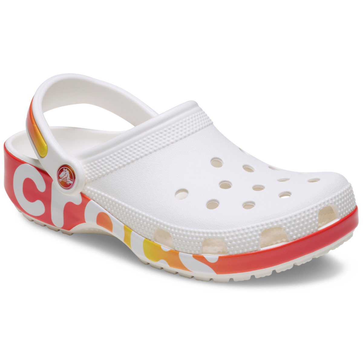 Saboti Crocs Classic Reflector Clog Alb - White - 1 | YEO
