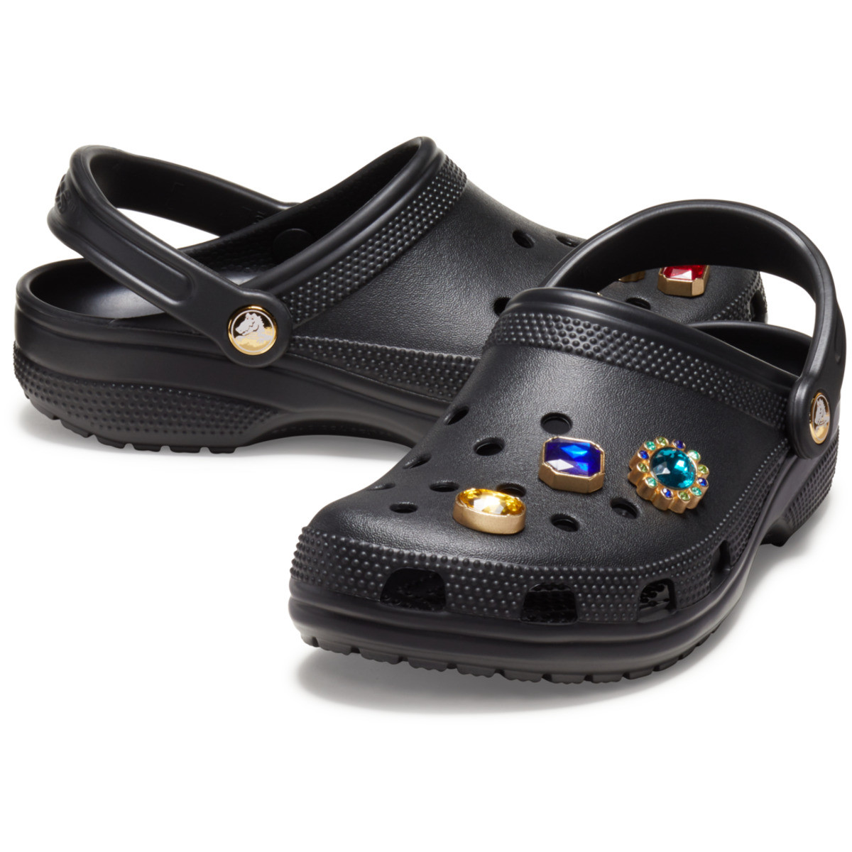 Saboti Crocs Classic Jewel Clog Negru - Black - 3 | YEO