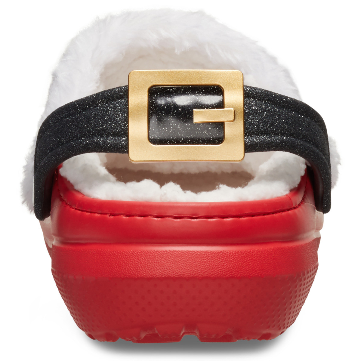 Saboti Crocs Classic Lined Santa Clog Rosu - Varsity Red/Multi - 5 | YEO