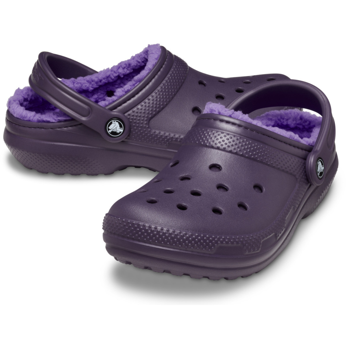 Saboti Crocs Classic Lined Clog Mov - Dark Iris - 3 | YEO