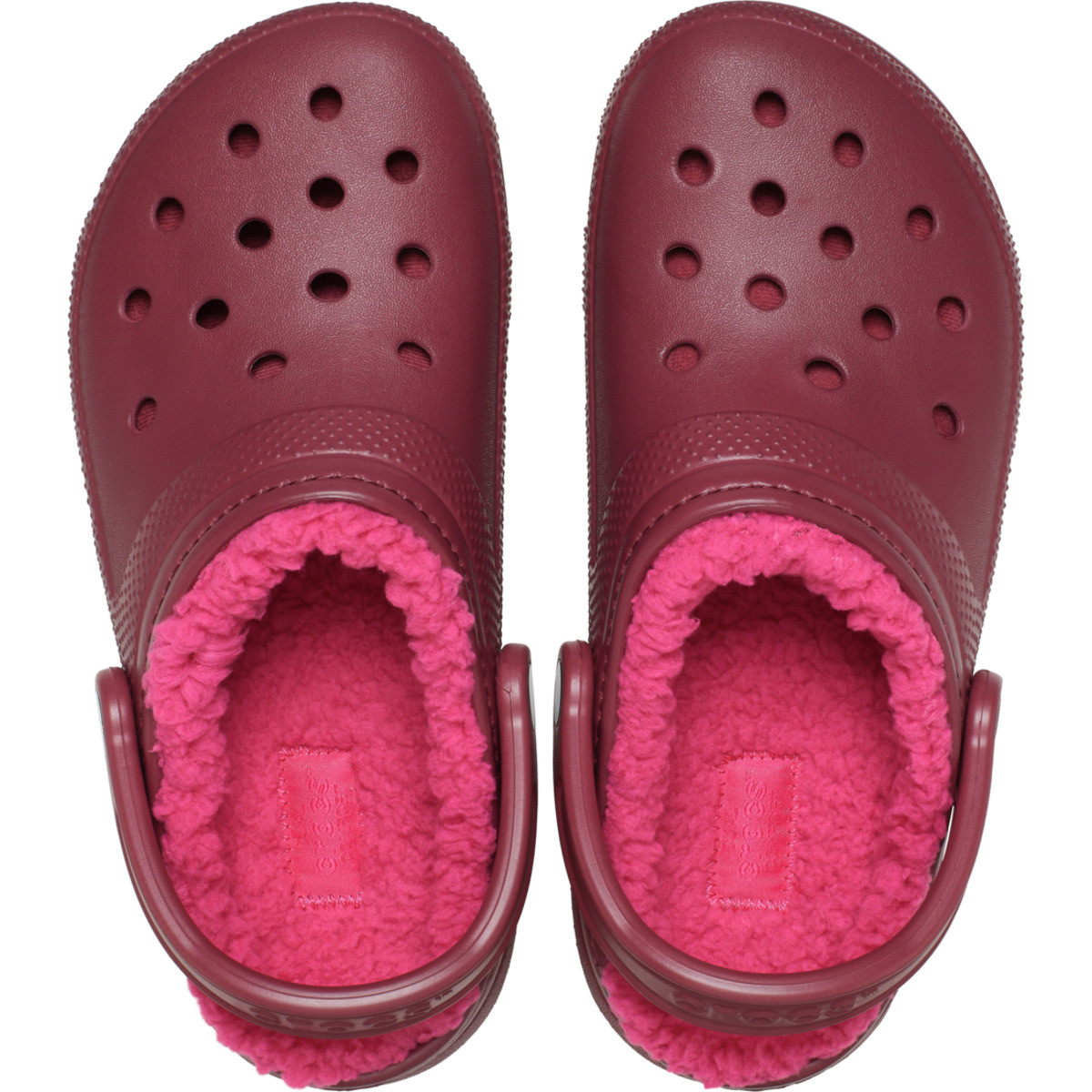 Saboti Crocs Classic Lined Clog Bordo - Beetroot - 4 | YEO