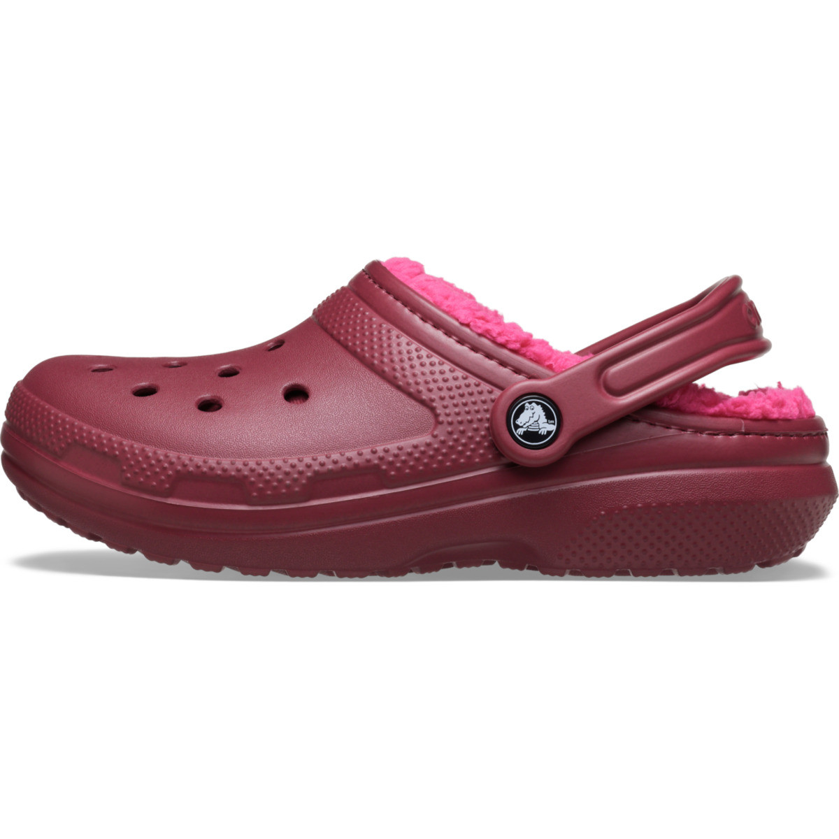 Saboti Crocs Classic Lined Clog Bordo - Beetroot - 2 | YEO