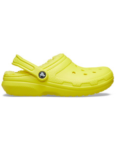 Saboti Crocs Classic Lined... Galben - Cyber Yellow
