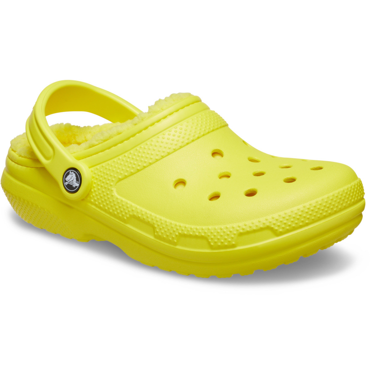 Saboti Crocs Classic Lined Clog Galben - Cyber Yellow - 1 | YEO