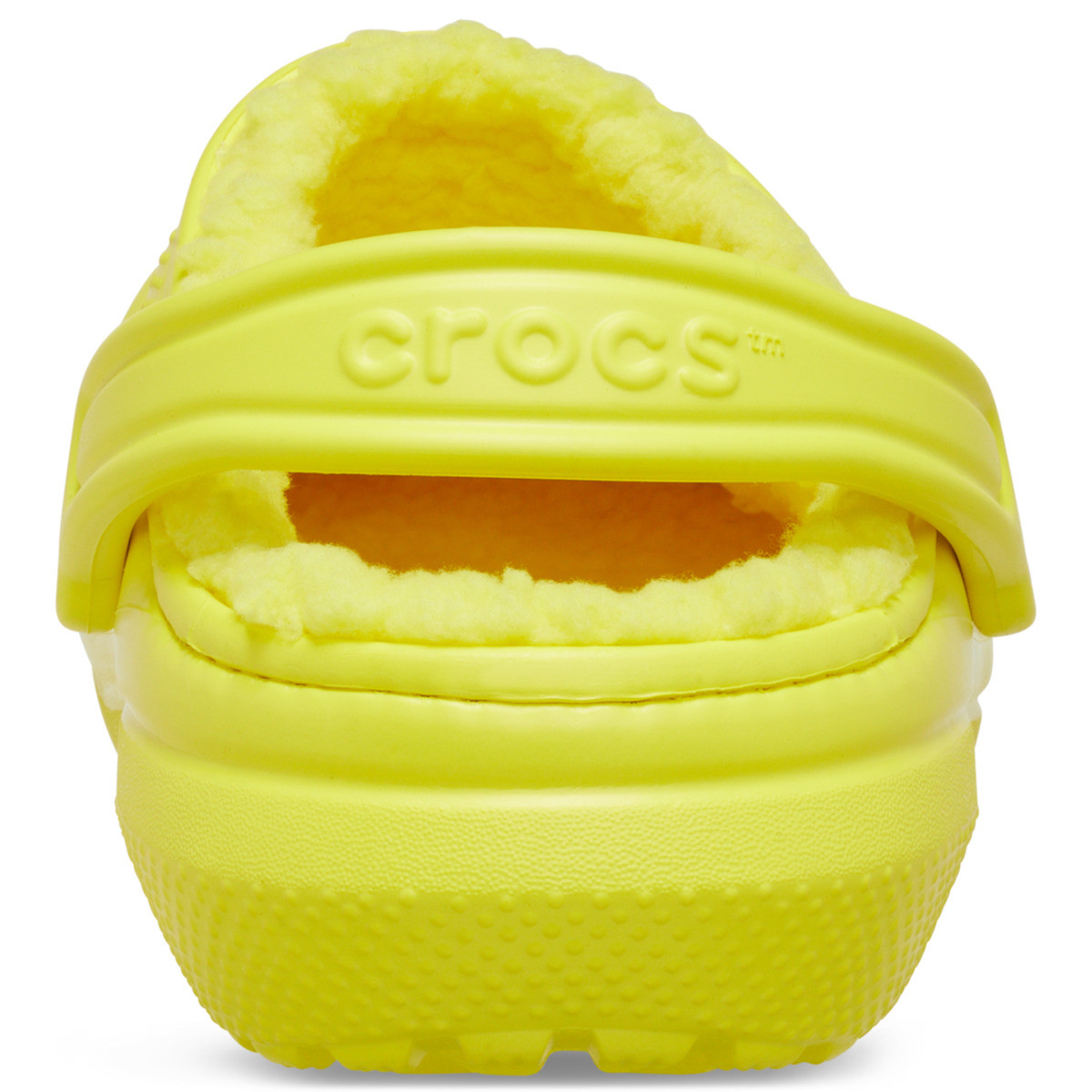 Saboti Crocs Classic Lined Clog Galben - Cyber Yellow - 5 | YEO