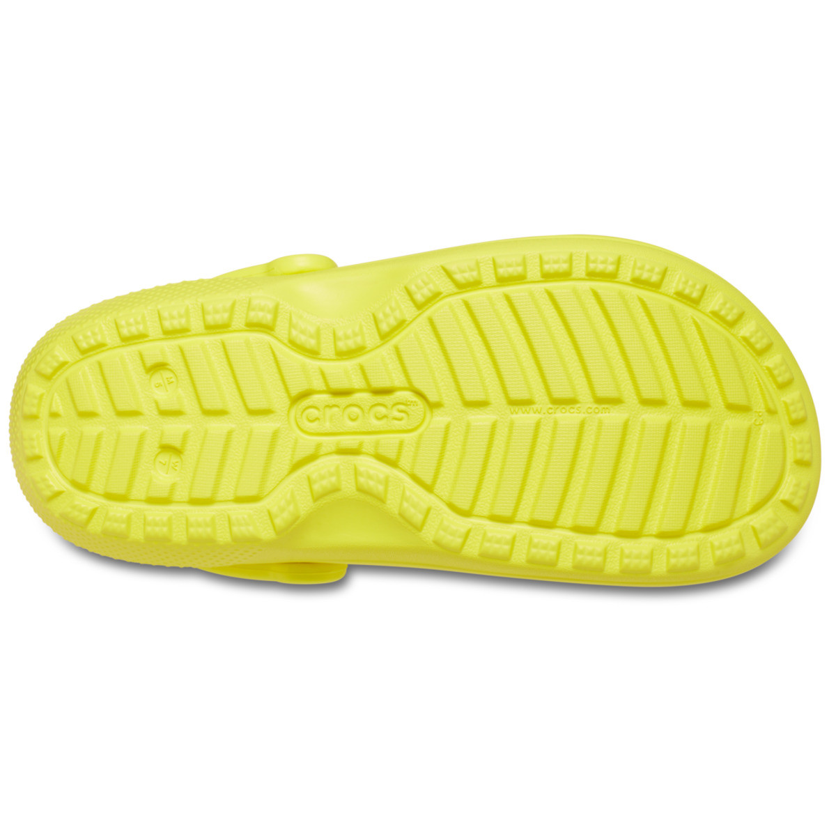 Saboti Crocs Classic Lined Clog Galben - Cyber Yellow