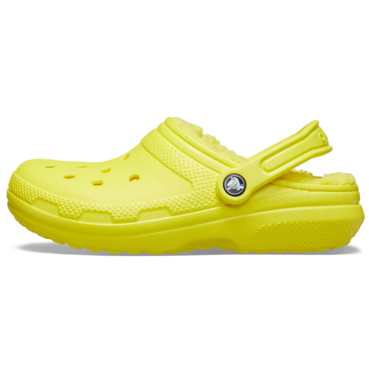 Saboti Crocs Classic Lined Clog Galben - Cyber Yellow - 2 | YEO