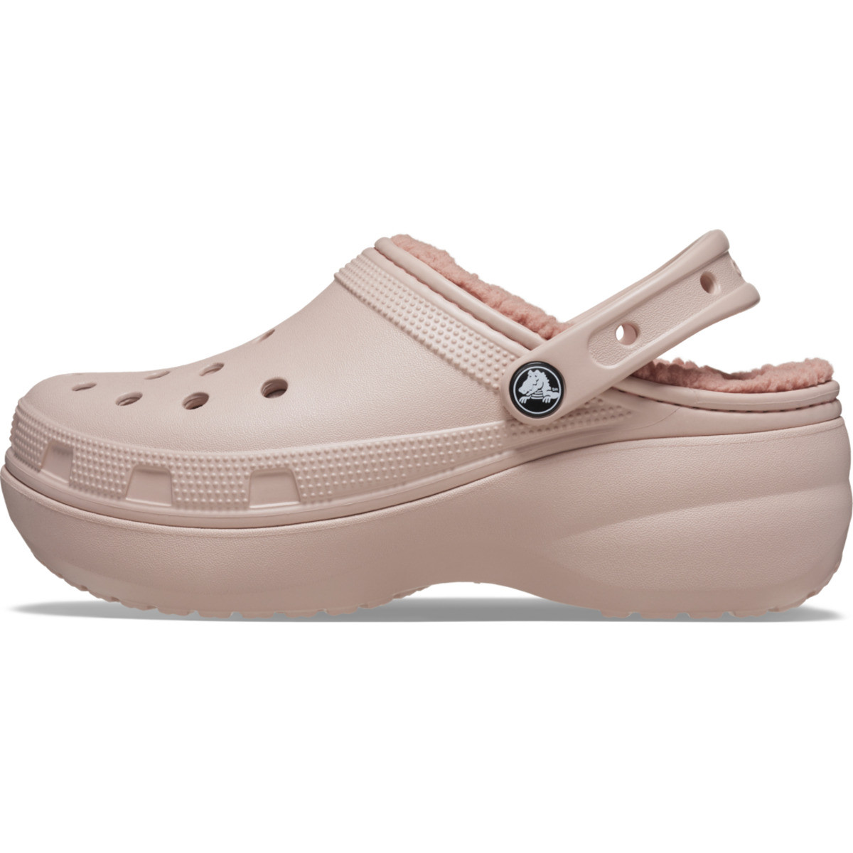 Saboti Crocs Classic Platform Lined Clog Roz - Pink Clay - 2 | YEO