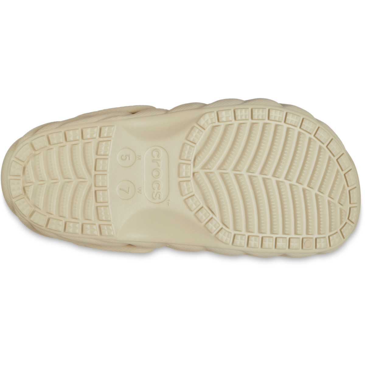 Saboti Crocs Classic Lined Overpuff Clog Bej - Moth