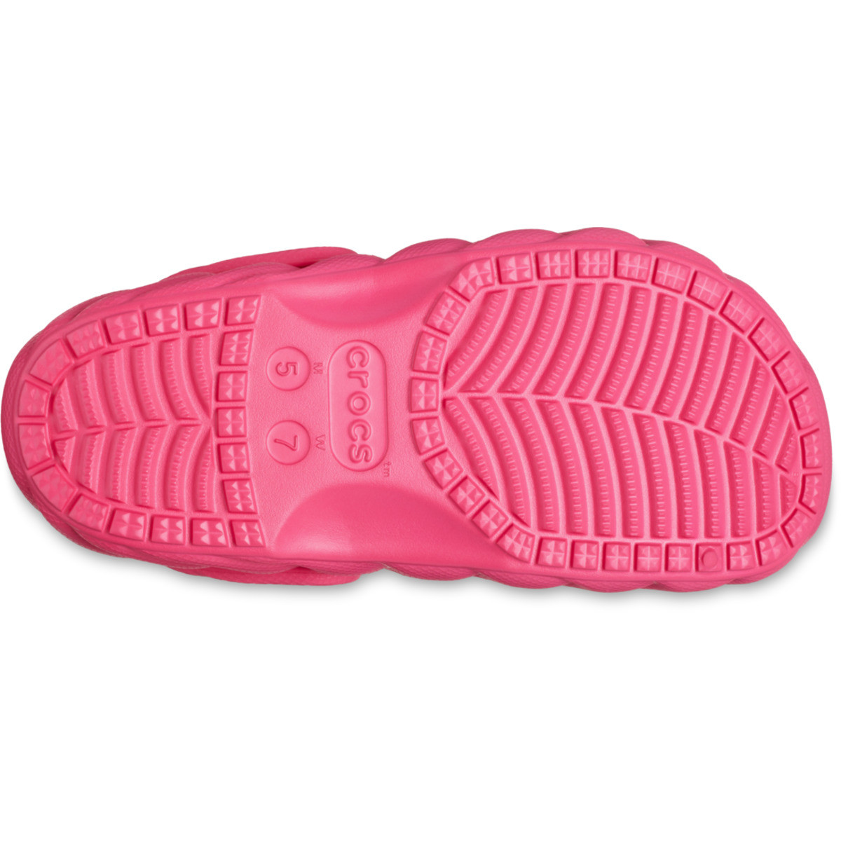 Saboti Crocs Classic Lined Overpuff Clog Roz - Dragon Fruit