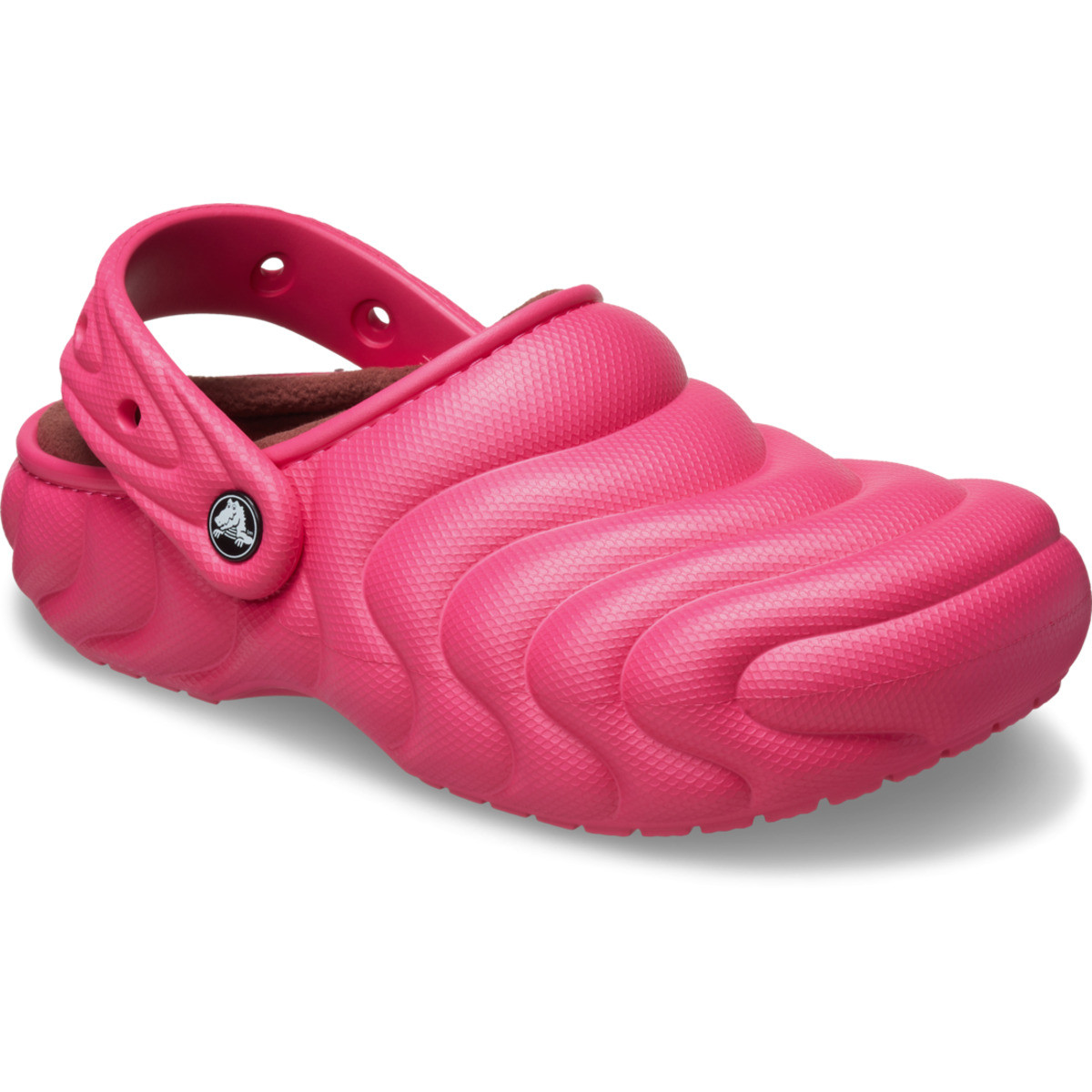 Saboti Crocs Classic Lined Overpuff Clog Roz - Dragon Fruit - 1 | YEO