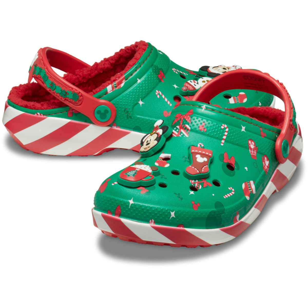 Saboti Crocs Classic Mickey Xmas Lined Clog Multicolor - Multi - 3 | YEO