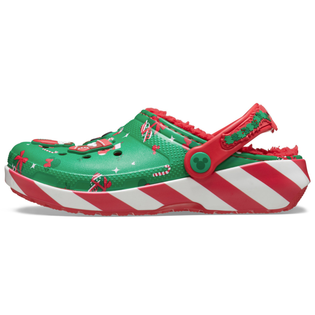 Saboti Crocs Classic Mickey Xmas Lined Clog Kids Multicolor - Multi - 2 | YEO