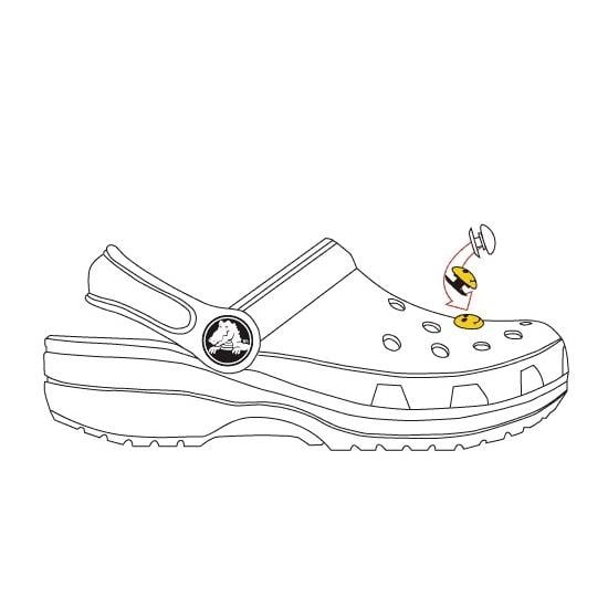 Jibbitz Crocs Gold Fleur De Lis - 3 | YEO