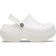Saboti Crocs Bella Clog Culoare Alb - White