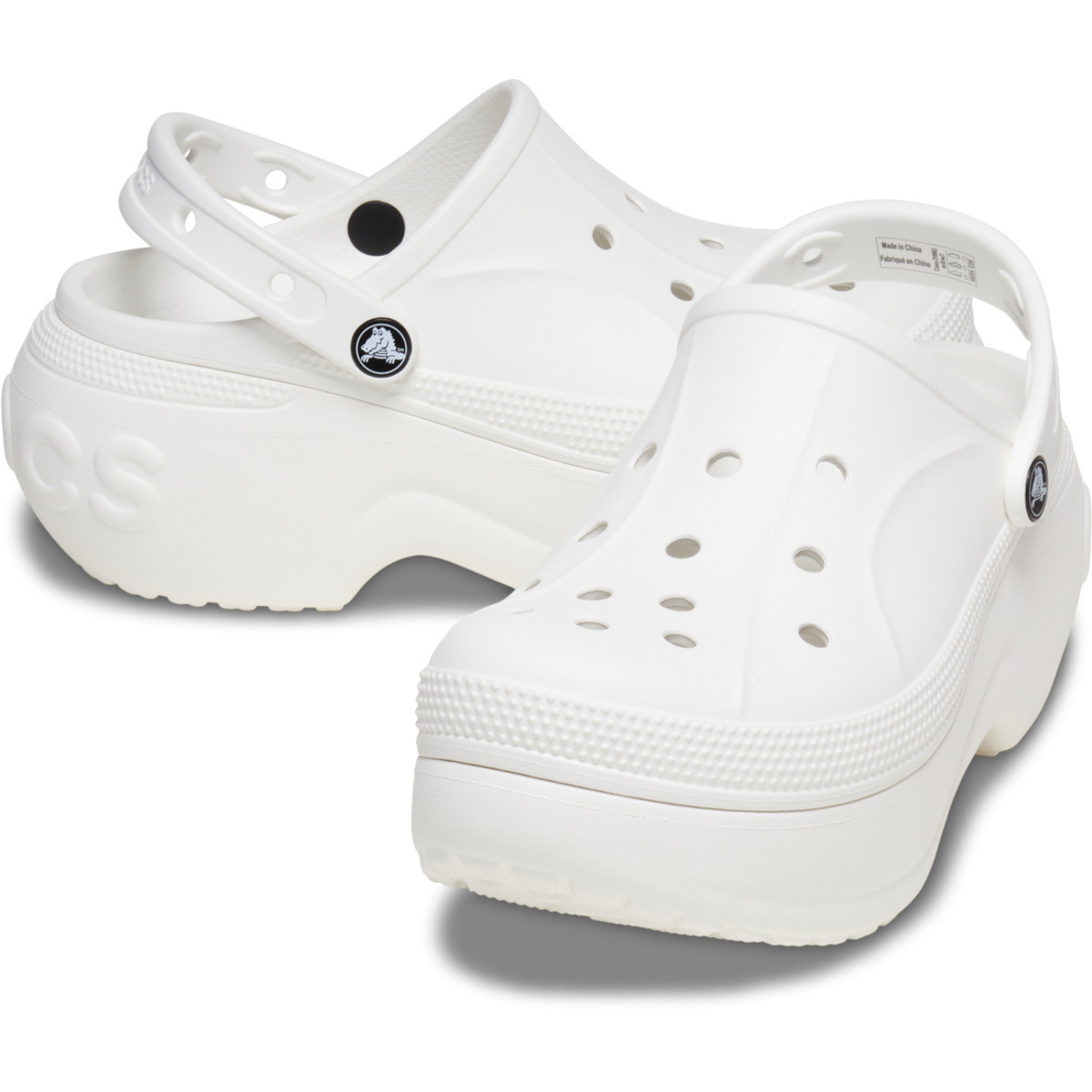 Saboti Crocs Bella Clog Alb - White - 3 | YEO
