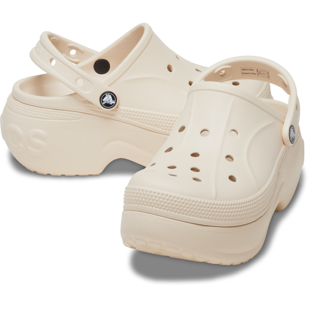 Saboti Crocs Bella Clog Bej - Winter/White - 3 | YEO