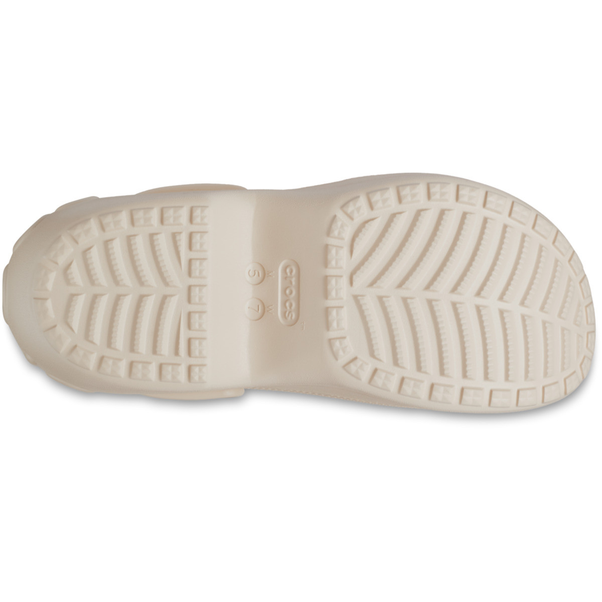 Saboti Crocs Bella Clog Bej - Winter/White - 6 | YEO