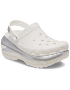 Saboti Crocs Mega Crush... Alb - White/Silver 2