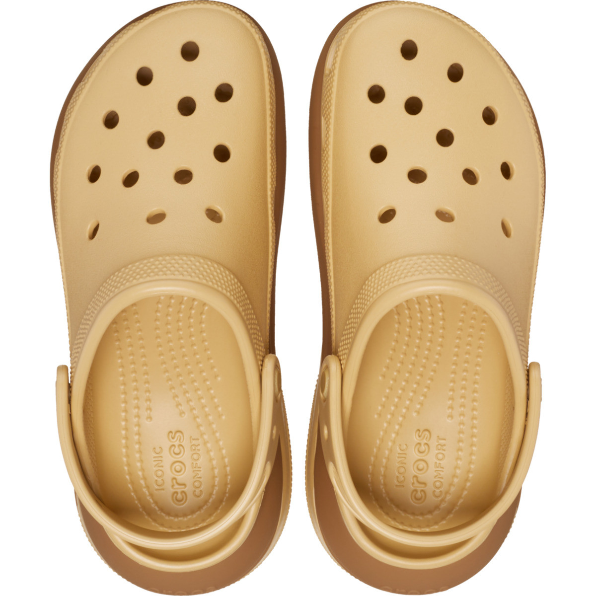 Saboti Crocs Mega Crush Matte Clog Maro - Wheat - 4 | YEO