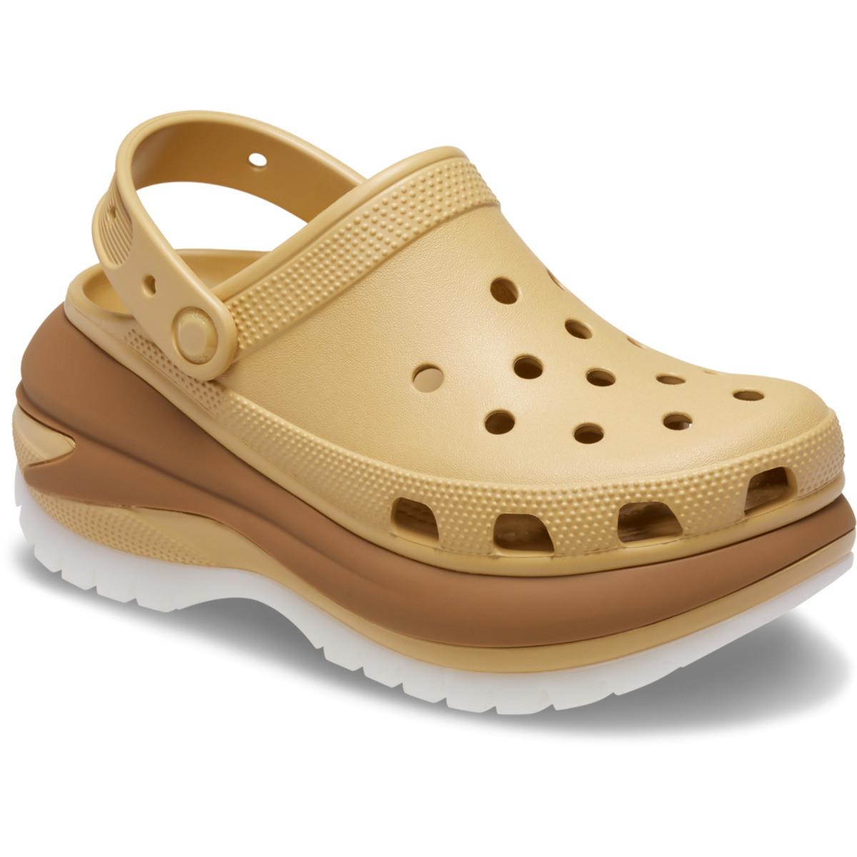 Saboti Crocs Mega Crush Matte Clog Maro - Wheat - 1 | YEO