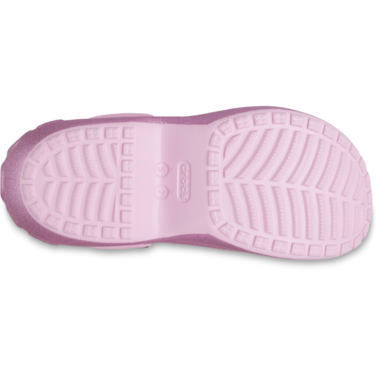 Saboti Crocs Bella Glitter Clog Roz - Ballerina Pink - 6 | YEO