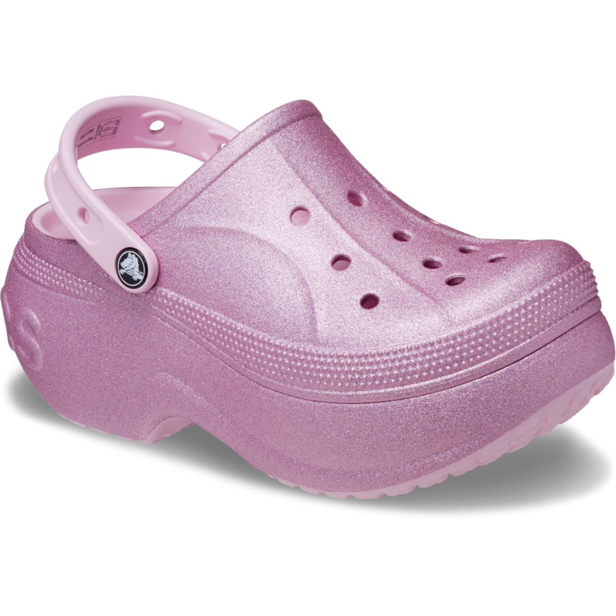 Saboti Crocs Bella Glitter Clog Roz - Ballerina Pink - 1 | YEO