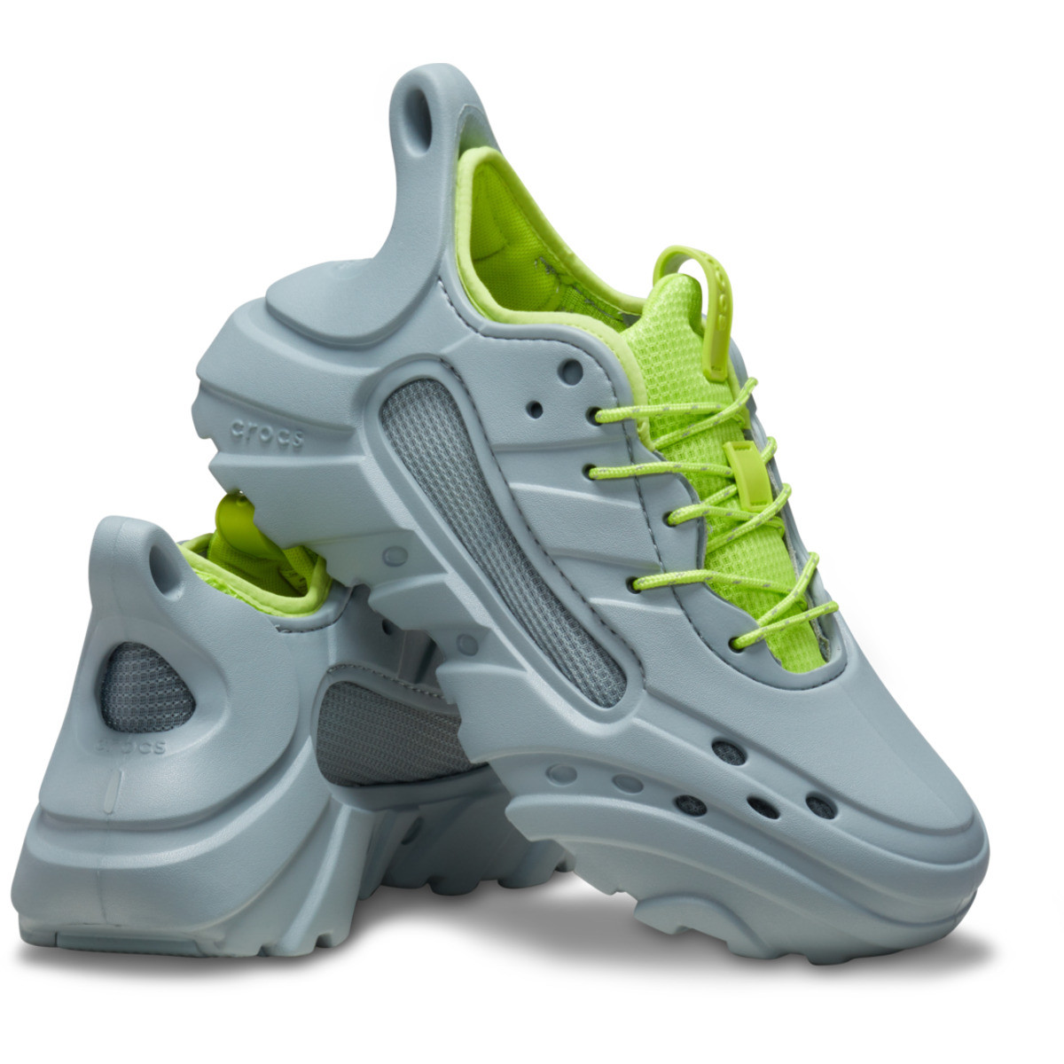 Pantofi Crocs Nova Trek Gri - Dusty Green - 3 | YEO