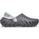 Saboti Crocs Echo Sandstorm Clog Culoare Gri - Slate Grey/Multi
