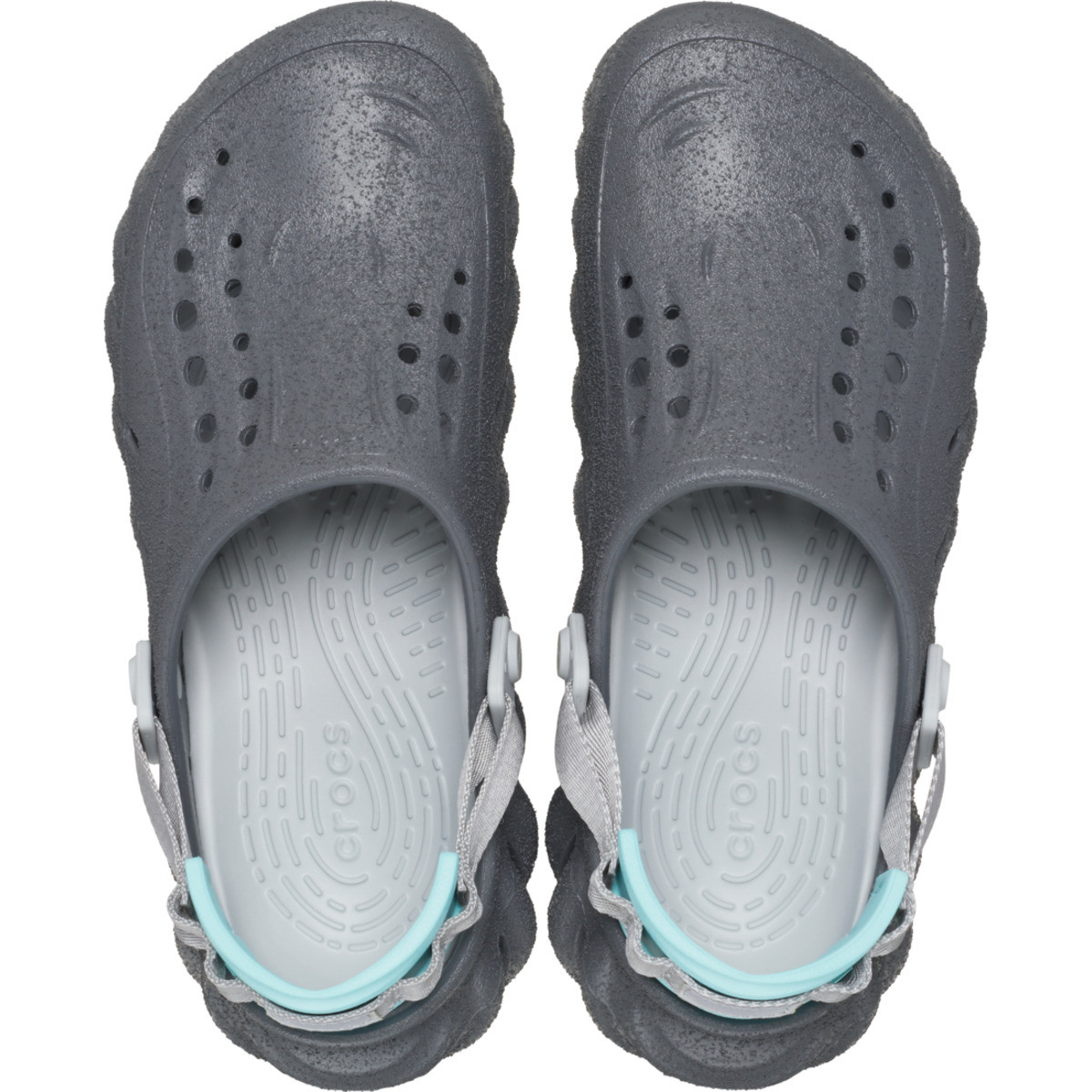 Saboti Crocs Echo Sandstorm Clog Gri - Slate Grey/Multi - 3 | YEO