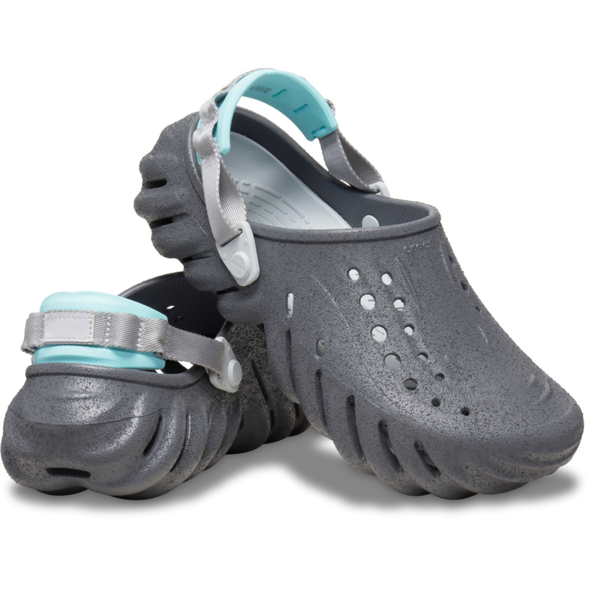 Saboti Crocs Echo Sandstorm Clog Gri - Slate Grey/Multi - 2 | YEO
