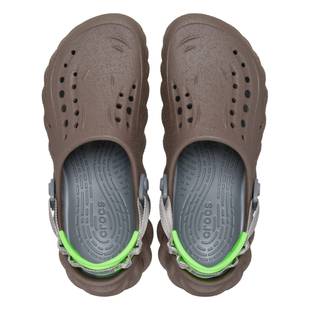 Saboti Crocs Echo Sandstorm Clog Maro - Coffee/Multi - 3 | YEO