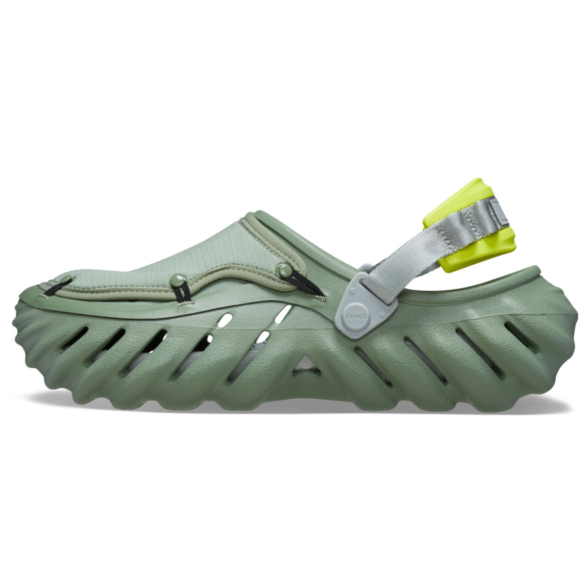 Saboti Crocs Echo Ripstop Clog Verde - Moss/Multi - 2 | YEO