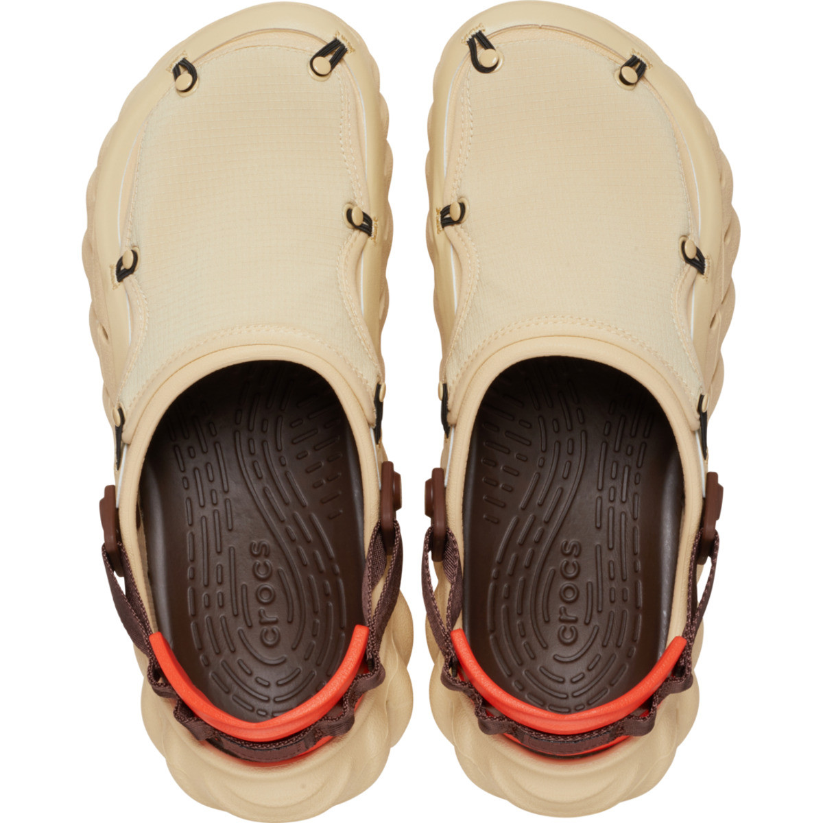 Saboti Crocs Echo Ripstop Clog Bej - Sesame/Multi - 4 | YEO