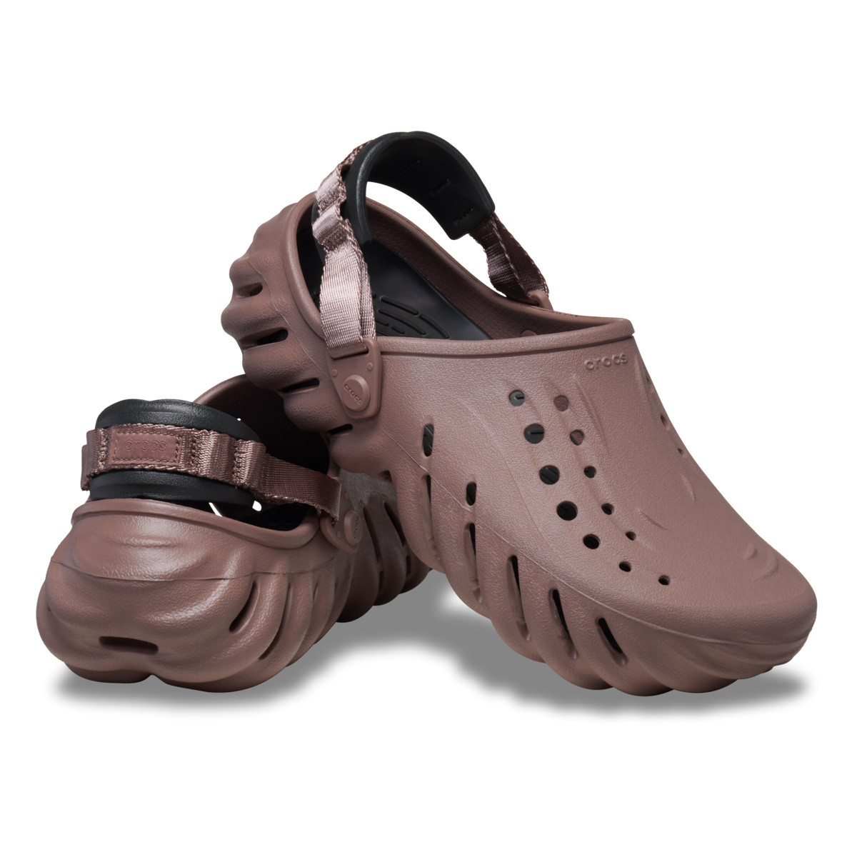 Saboti Crocs Echo Clog Maro - Truffle - 3 | YEO