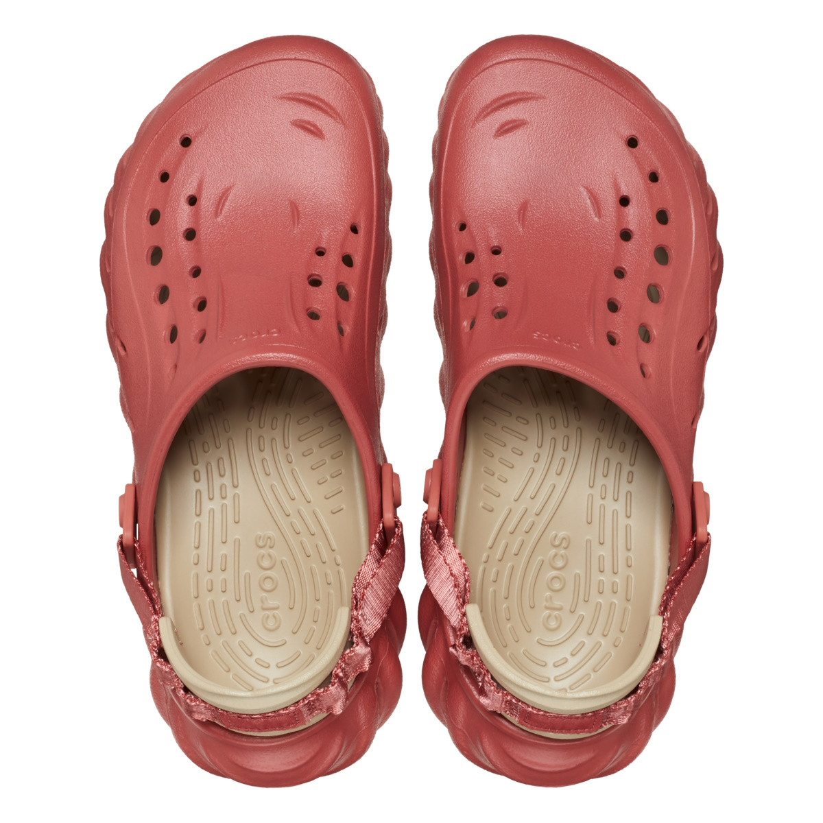 Saboti Crocs Echo Clog Rosu - Strawberry Wine - 4 | YEO
