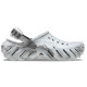 Saboti Crocs Classic Echo Marbled Clog Culoare Alb - Moonlight/Multi