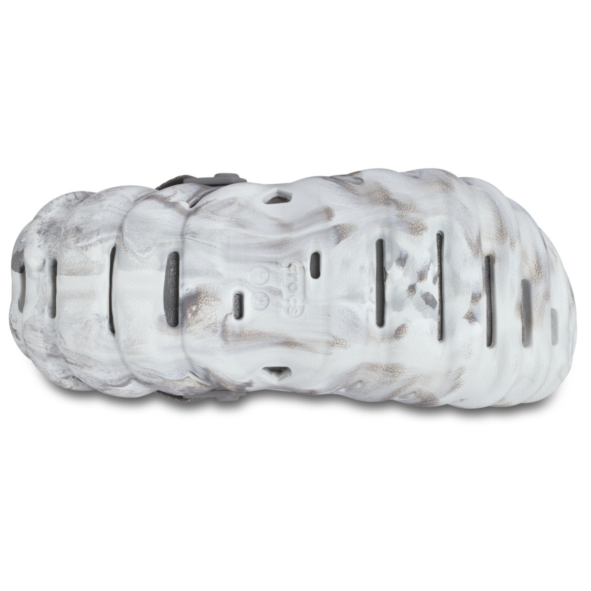 Saboti Crocs Classic Echo Marbled Clog Alb - Moonlight/Multi - 5 | YEO