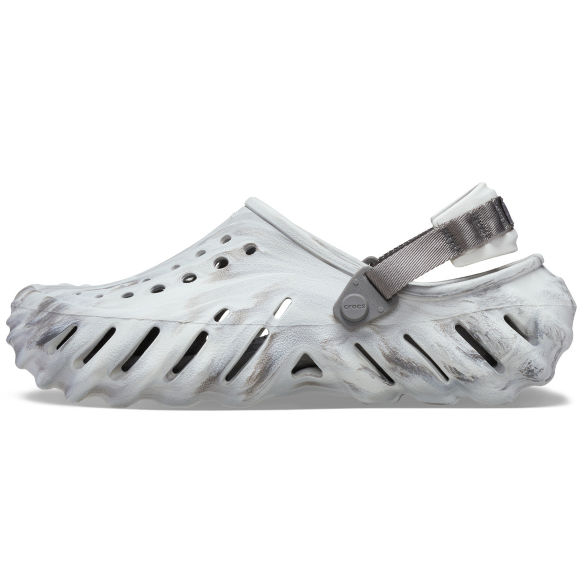 Saboti Crocs Classic Echo Marbled Clog Alb - Moonlight/Multi - 2 | YEO