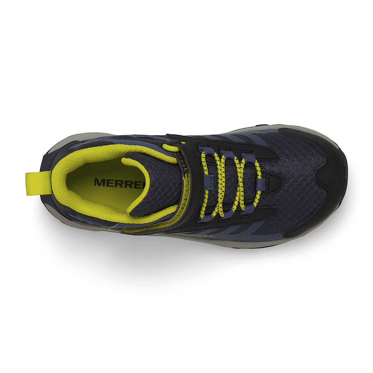 Ghete Merrell Moab Speed Mid 2 A/C Waterproof Kids Albastru - Navy - 3 | YEO