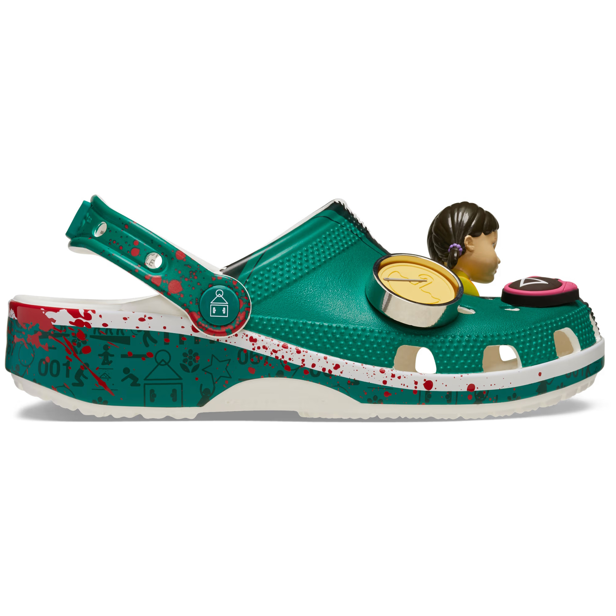 Saboti Crocs Squid Game Classic Clog Multicolor - Multi - 2 | YEO