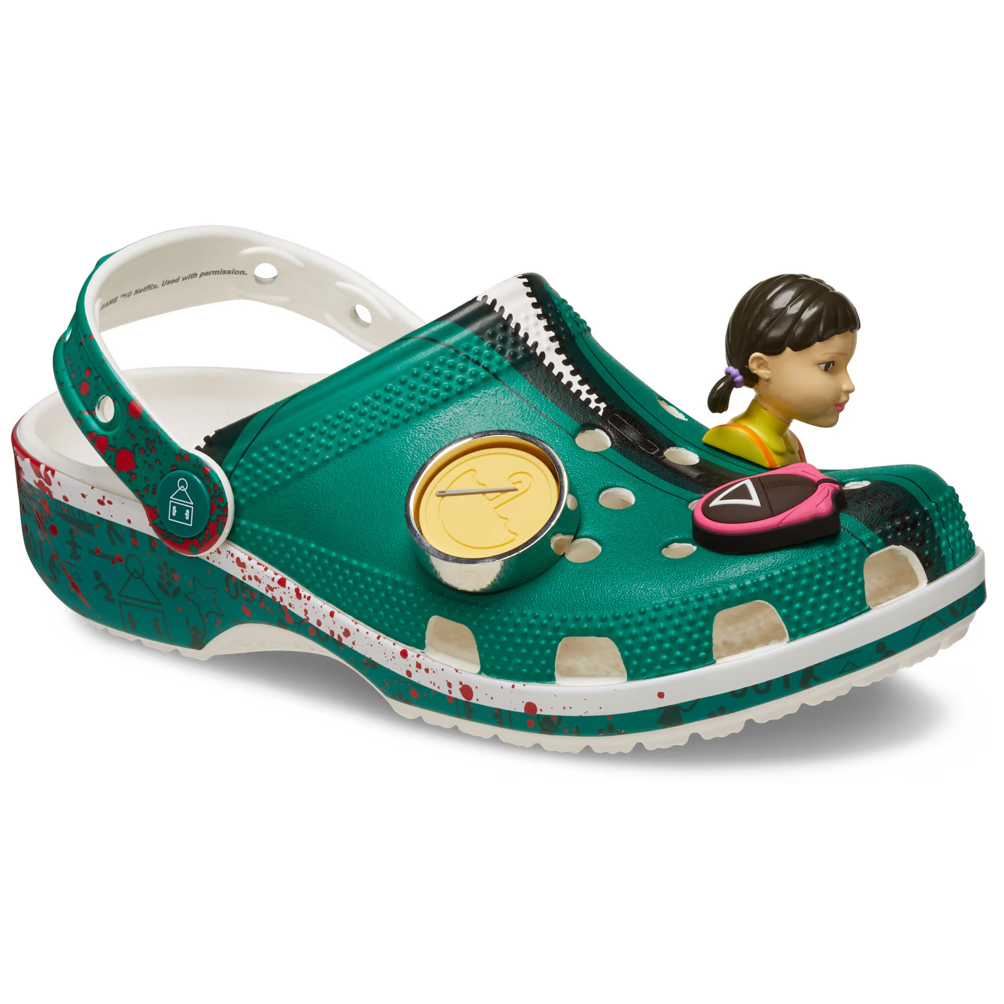 Saboti Crocs Squid Game Classic Clog Multicolor - Multi - 3 | YEO