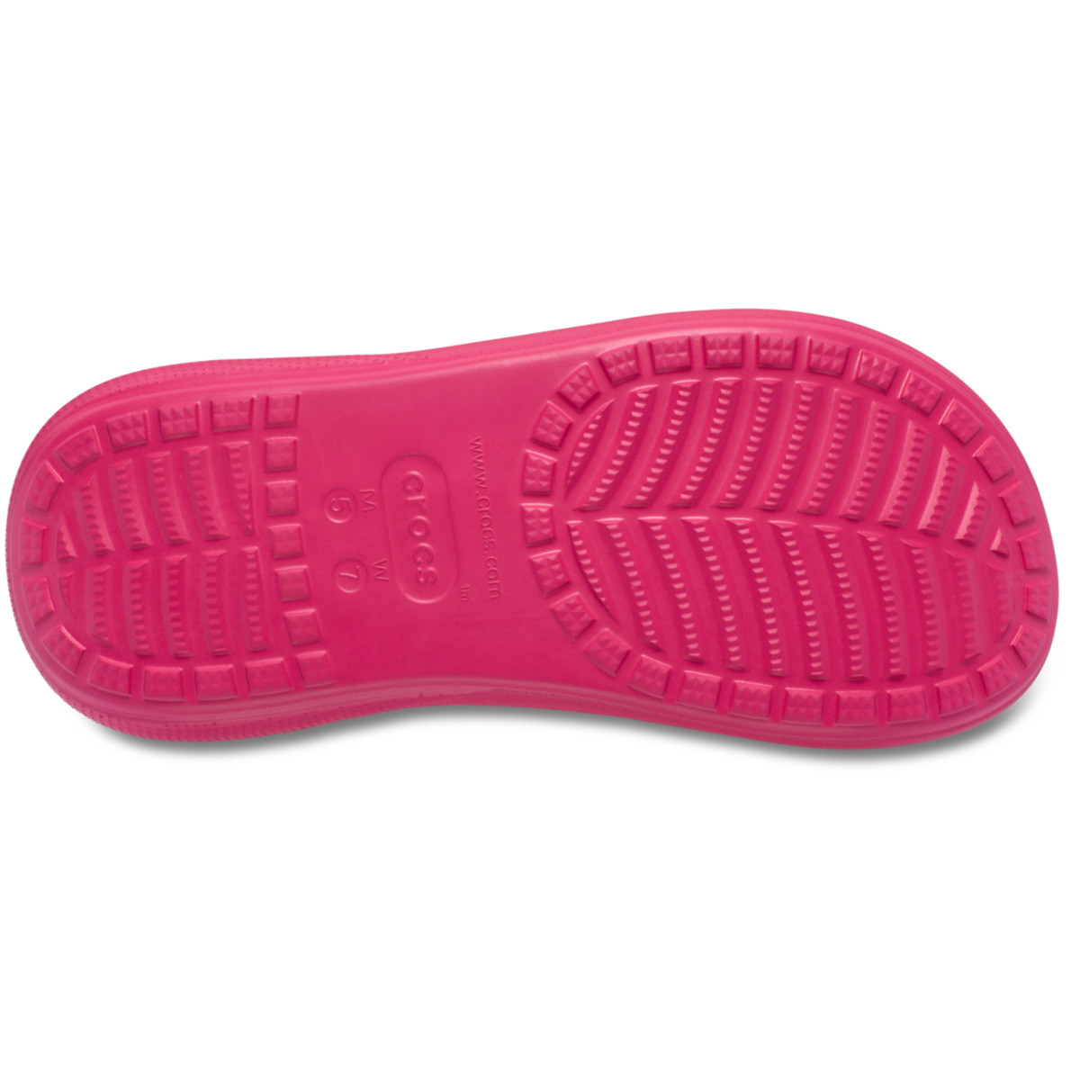 Sandale Crocs Classic Crush Sandal Roz - Dragon Fruit