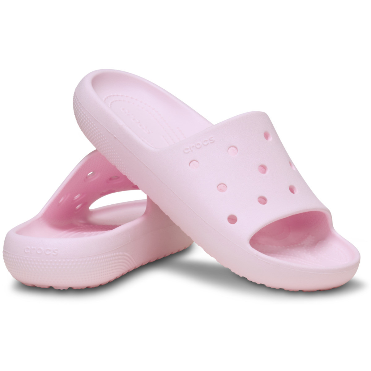 Papuci Crocs Classic Slide V2 Roz - Pink Milk - 3 | YEO