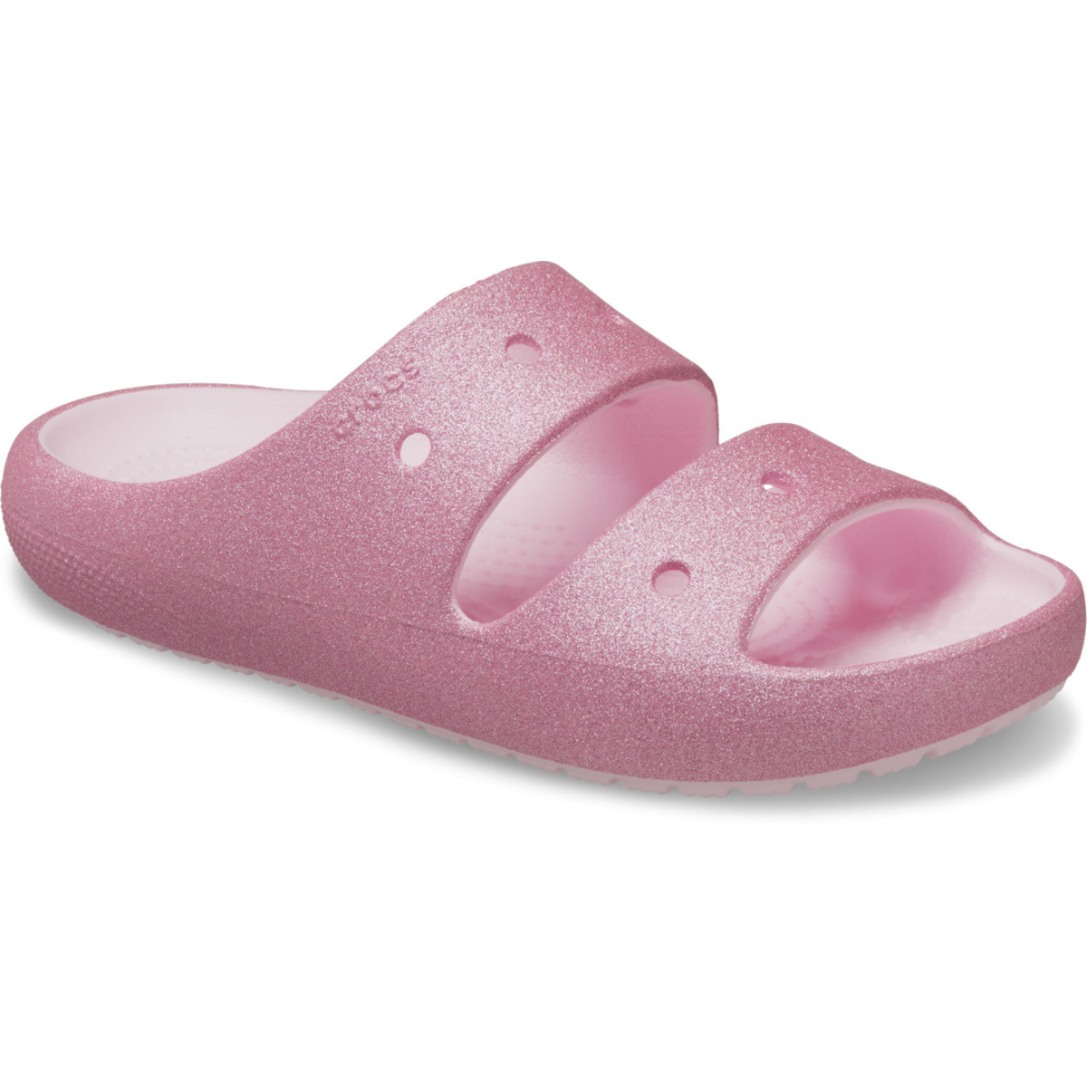 Sandale Crocs Classic Glitter Sandal v2 Kids Roz - Pink Milk - 1 | YEO