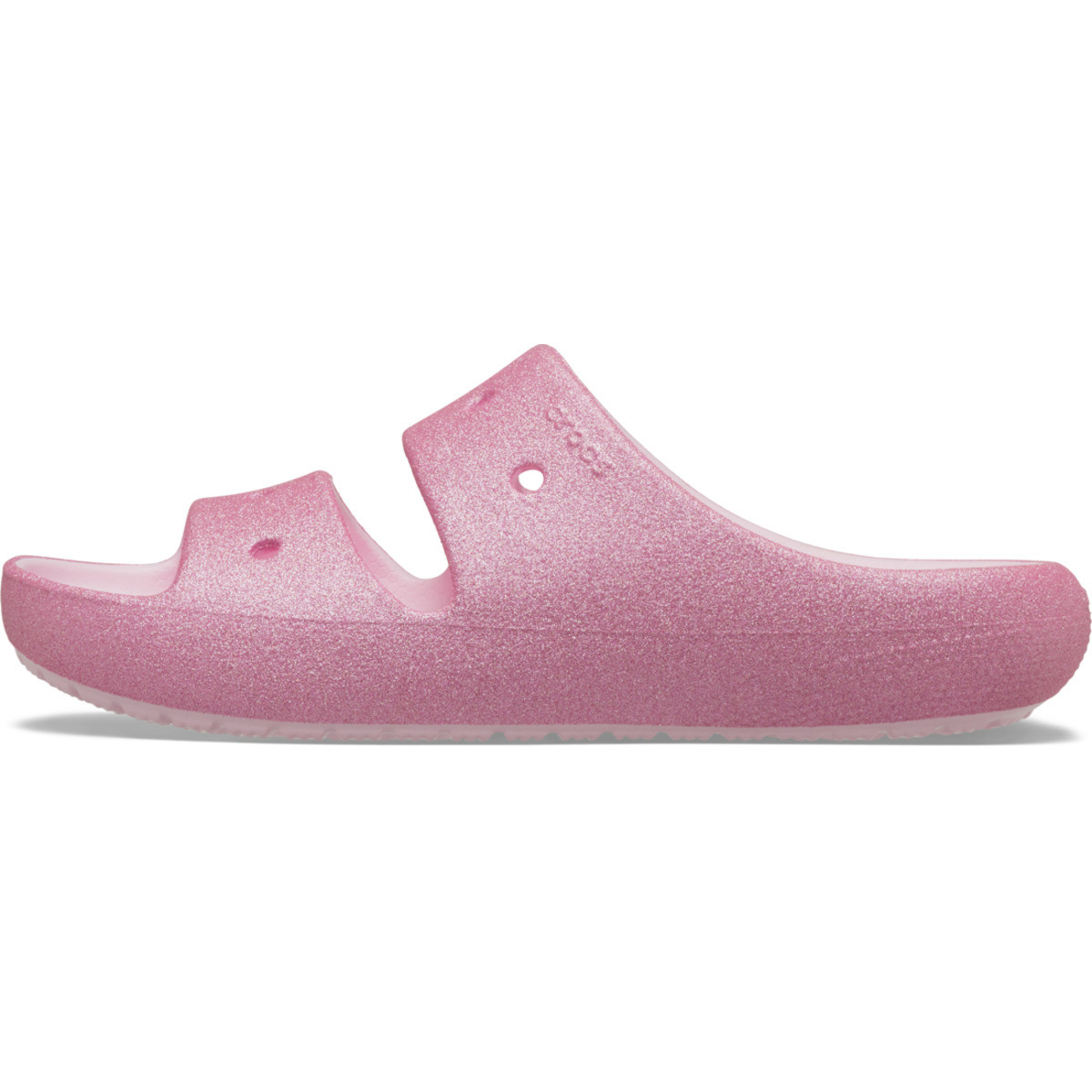 Sandale Crocs Classic Glitter Sandal v2 Kids Roz - Pink Milk - 2 | YEO